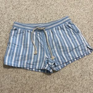 Aerie stripped shorts small